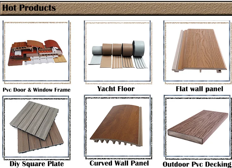 Wood Plastic Composite Promotion Skidproof Outdoor Engineered Wpc Decking Lumber