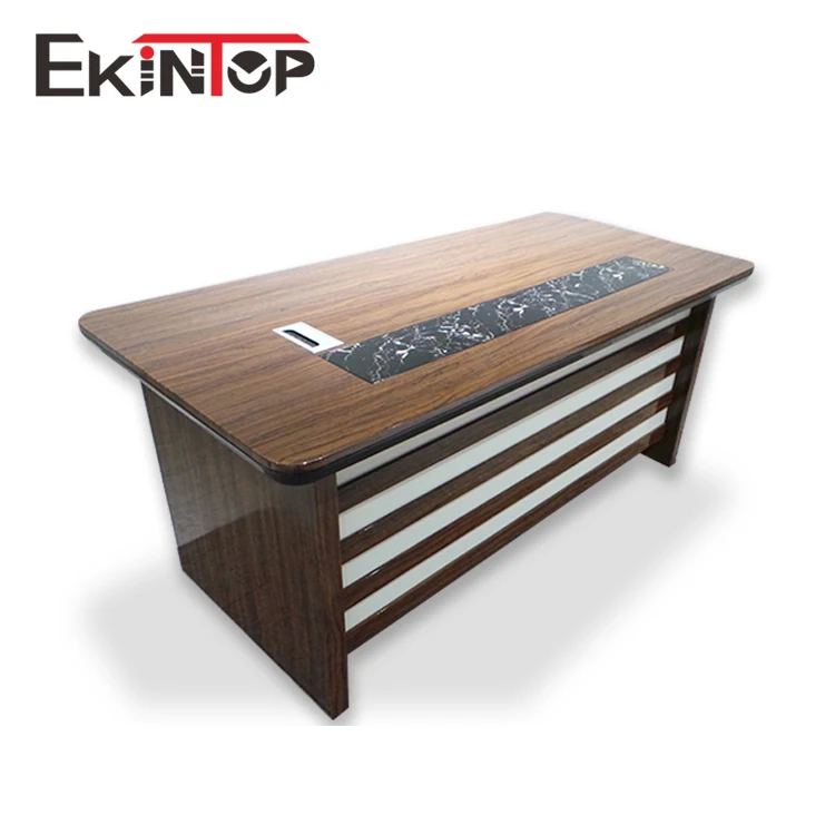 1.6m High End Mdf Office Table With L Shape Manager Desk Buy