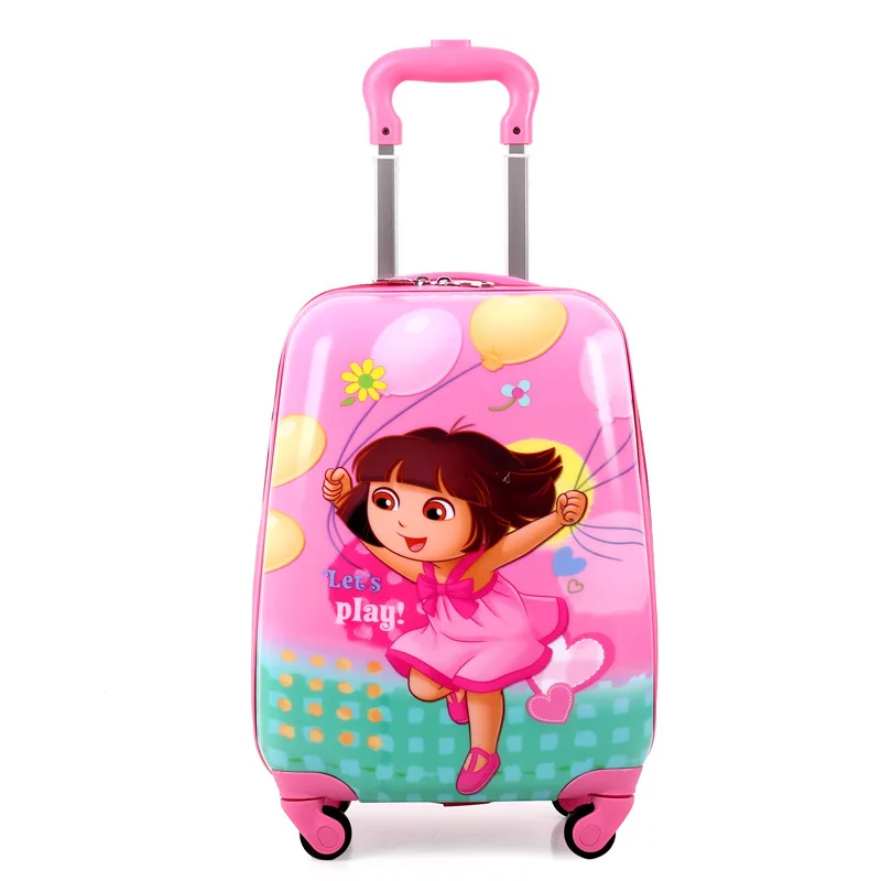 

Wholesale fashion style kids suitcase popular cartoon kids luggage scooter