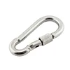 Rigging hardware carabiner black snap hook/metal snake hook