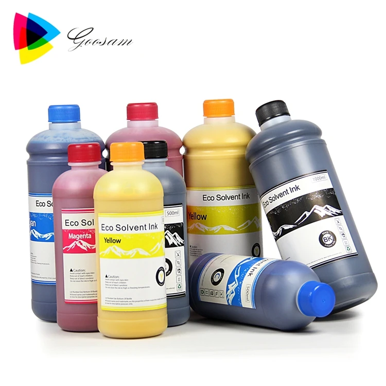 Eco Solvent Ink For Mutoh Valuejet 628x For Indoor And Outdoor Signs