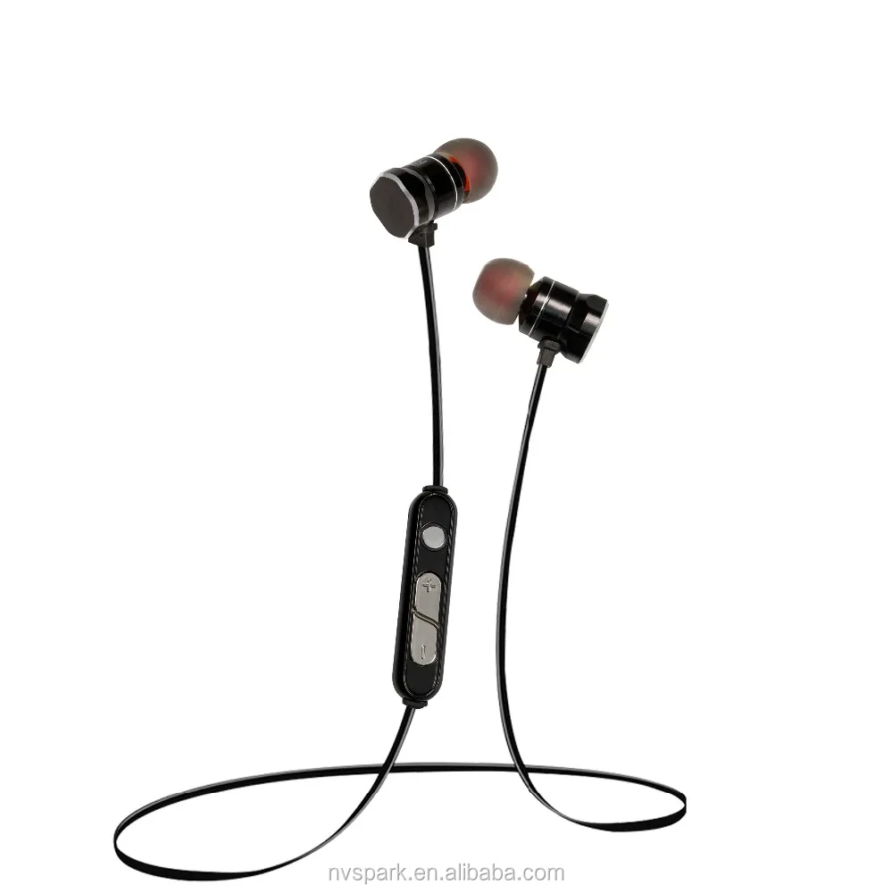

Magnet Design Portable Super Bass In-Ear Shenzhen Bluetooth Earphone For Phone PC Tablet, Black;white;rose gold