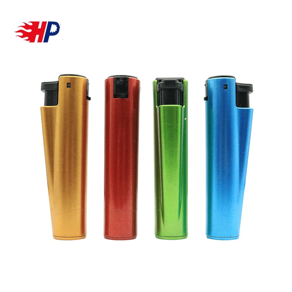 Hp882 Made in China Spanish Style Refillable Windproof Gas Fire Solid Lighters Buy Solid