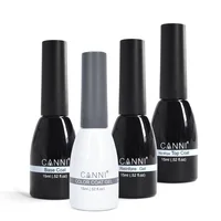 

15ml CANNI high quality gel polish no wipes shiny topcoat Reinforce basecoat nail gel supplies private label gel polish