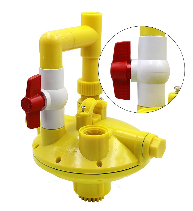 Chicken Layer Cage Pressure Reducing Regulator Valve Water Tank Poultry