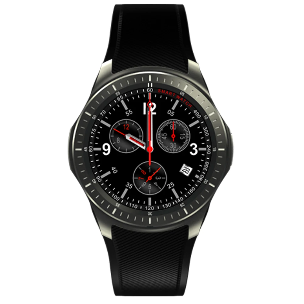 New Waterproof Smart Watch With Camera And Phone Red 2020 Smartwatch Dm368