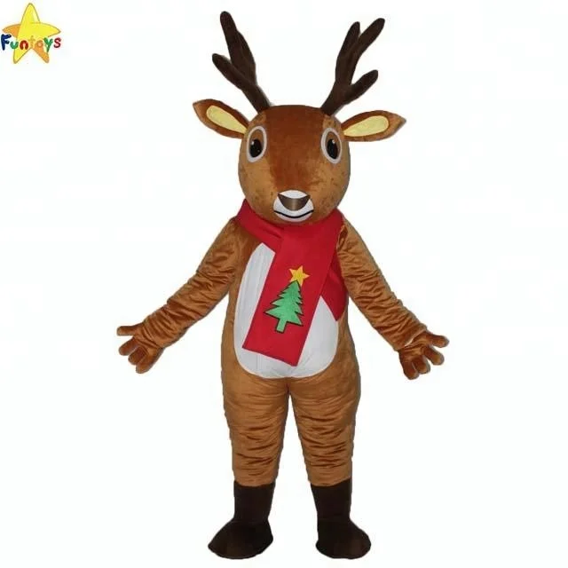 

Funtoys CE Christmas Adult Reindeer mascot costume