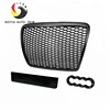For AUDI A6 09-11 RS-TYPE Front Grille Chrome Black RS STYLE GRILL