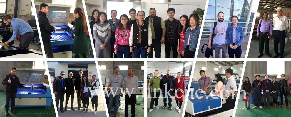 150W RECI co2 laser tube cnc co2 laser cutting machine/cnc laser cutter for sale/cnc laser machine