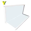 Elegant aluminium corner fixed window with sound insulation heat insulation function
