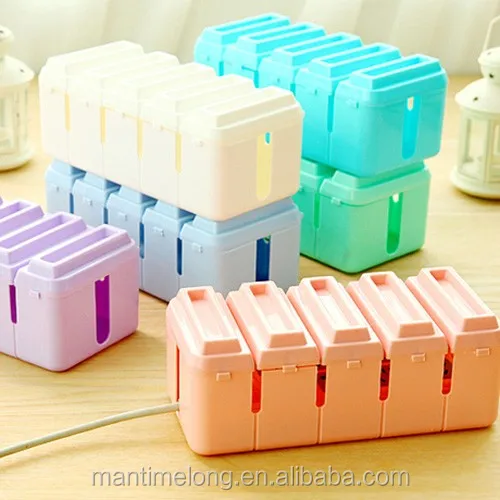 
Creative Type Home Office Organizer Power Socket Computer Electrical Wire Storage Box Plastic Container Ultralarge 