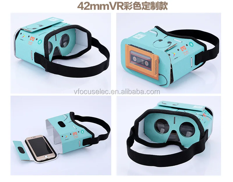 Google Cardboard V2 3D Glasses VR version 2 OEM sevice Customized Made
