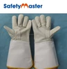 Safetymaste cow split leather industrial working safety gloves