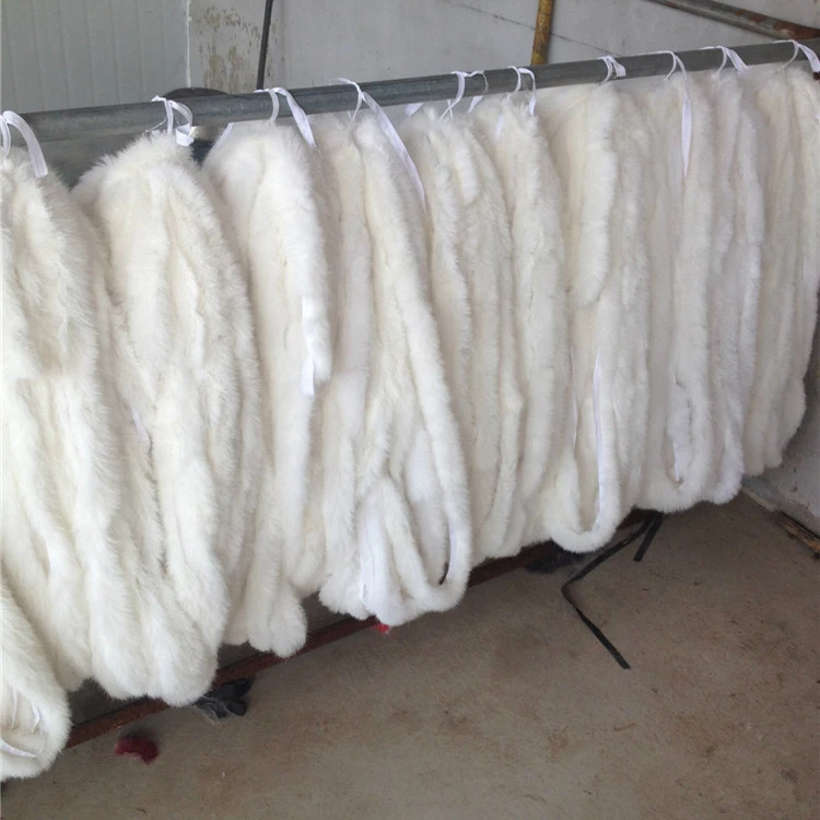 
ALICEFUR High quality fur trim real genuine rabbit fur strip for sale  (62024184021)