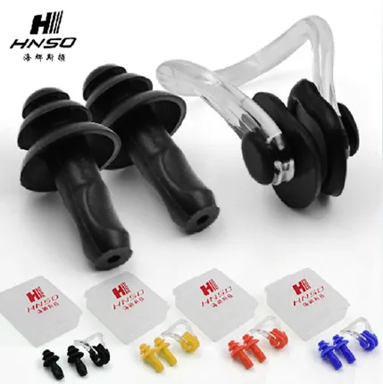
Wholesale custom tNose clip earplugs for swim 
