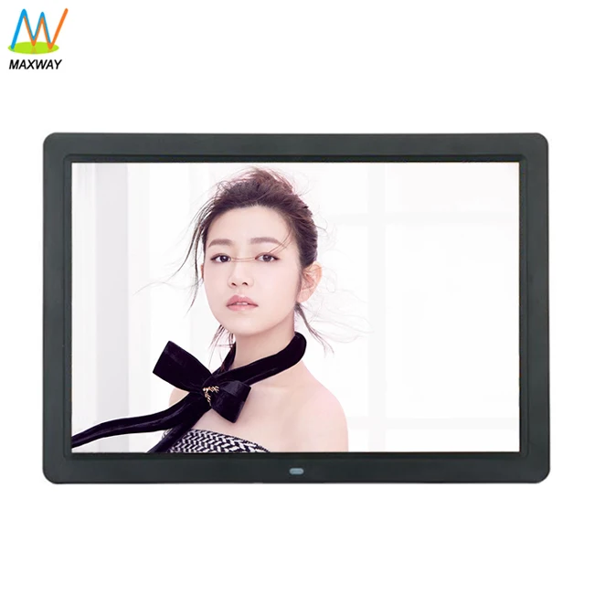 Commercial Advertising 12 13 14 15 Inch Ultra Thin Wall Mount Lcd Digital Photo Frame