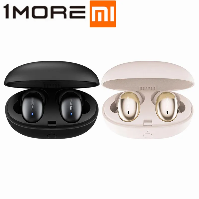 

1More E1026BT Stylish True Wireless TWS Earphones Bluetooth 5.0 In-Ear E1026BT-I Bean Headset Support aptX ACC with MIC