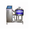 Milk pasteurizer unit processing machine with gas heating