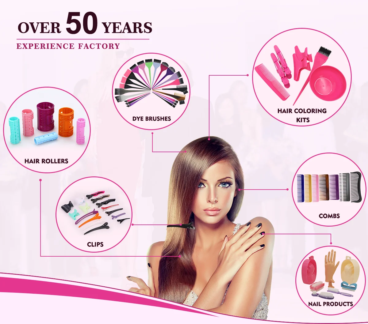 shenzhen for your beauty industrial limited salon tools hair rollers