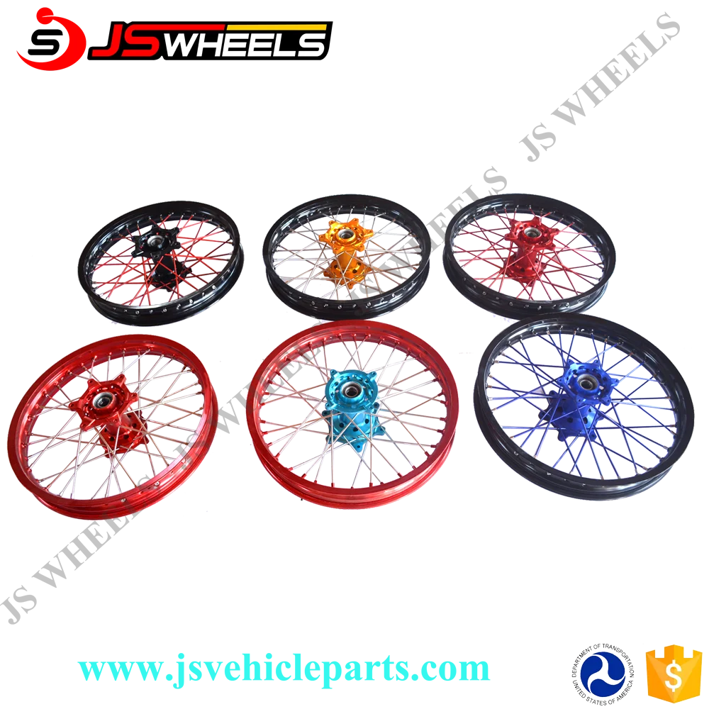 Crf450r Aluminum Alloy Anodized 36 Spoke Motocross / Dirtbike Wheel