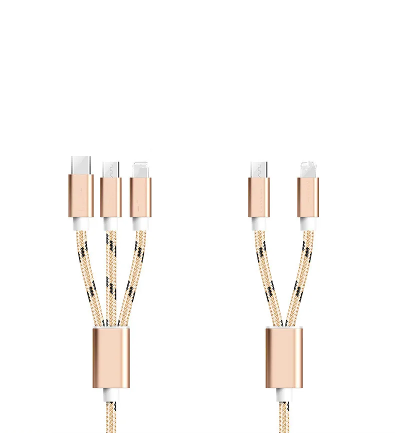 

2019 Mid Year Promotion Fast Charging 3 IN 1 USB Charger Cable, Customized