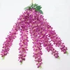 Artificial 5 bunch orchid micro peach-80" Tall