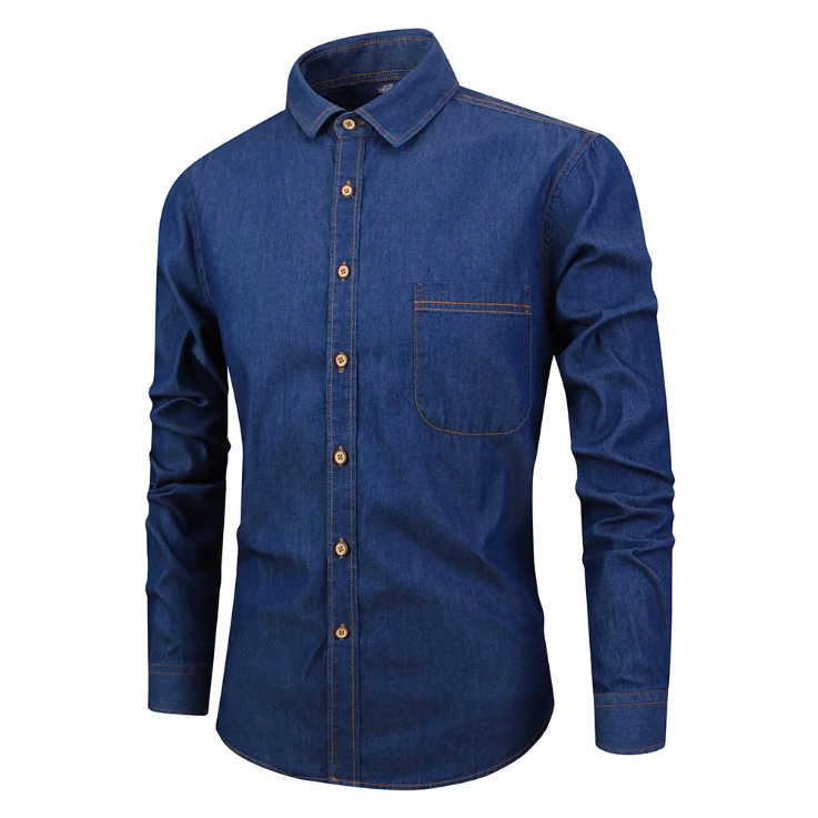 denim jeans shirt for man