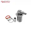 Quality And Quantity Assured N Female Bulkhead Right Angle Crimp Connector for LMR200 Coaxial Cable