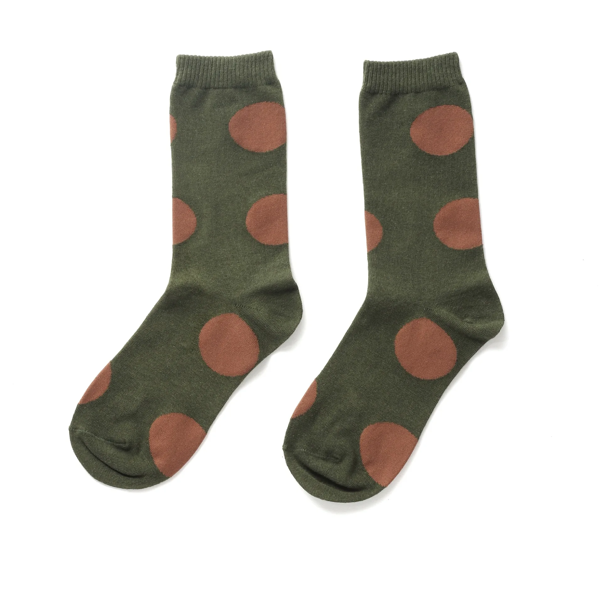 

Hot selling polka dot vivid color fashion women cotton socks, Multicolor