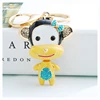 Lovely Fashion Bling Animal Featured Diamond Crystal Rhinestone Monkey Key Chain Purse Handbag Bag Decoration Gift