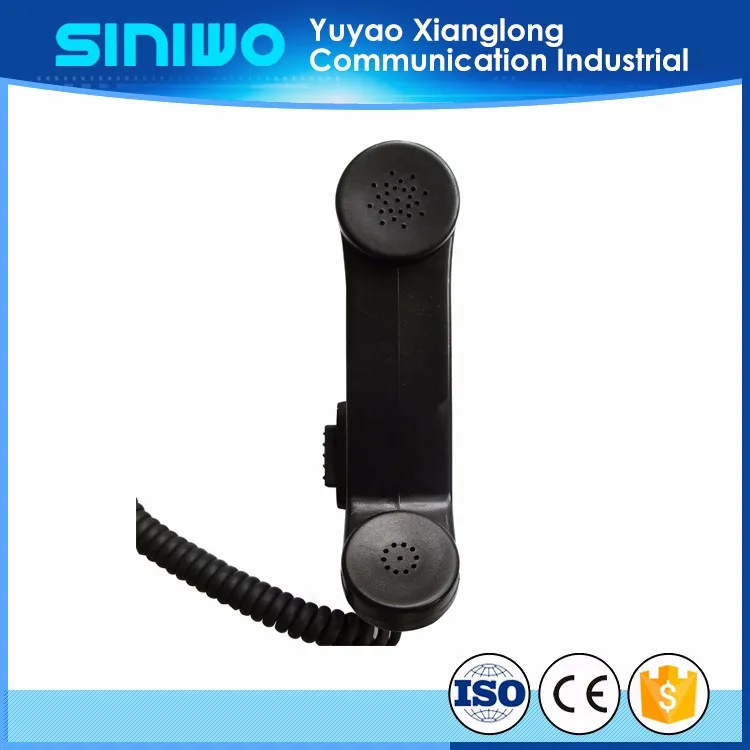 PC material pc/abs military handset h-250/u military spec mil-prf-49078