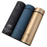 

500ml Life Thermos Vacuum Flask Thermos With Filter Stainless Steel 304 Thermal Cup Coffee Mug Thermos Water Bottle