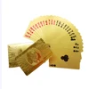 hot sale 100 us dollar design 57*87*0.3mm 24K gold plated beautiful playing cards images
