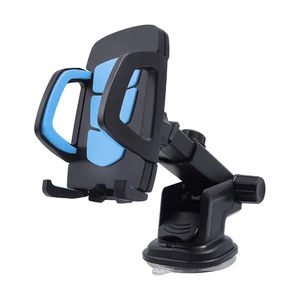 One Touch Release Desktop Phone Stand Long Arm Neck Holder Phone Car Mount Mobile