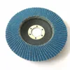 Hot sales red/blue/brown Color different Size flap disc with zirconium