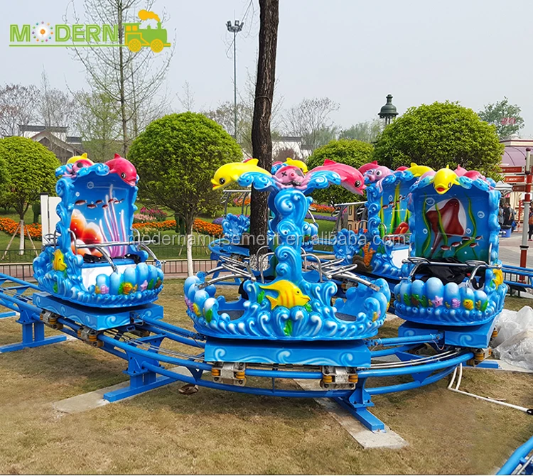 outdoor playground amusement equipment Sliding Mini Rollercoaster Ride