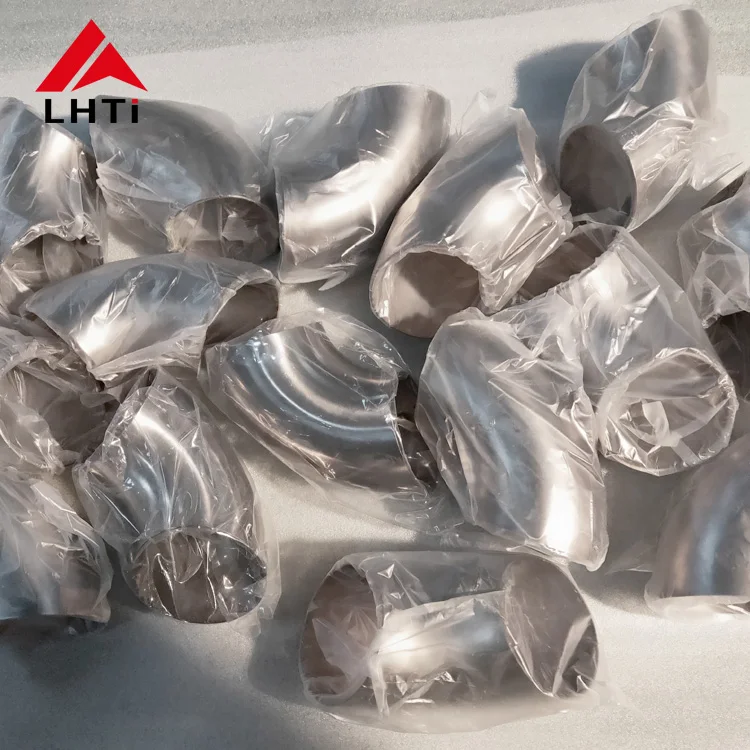 Titanium exhaust 45 90 degree bends elbow for exhaust system