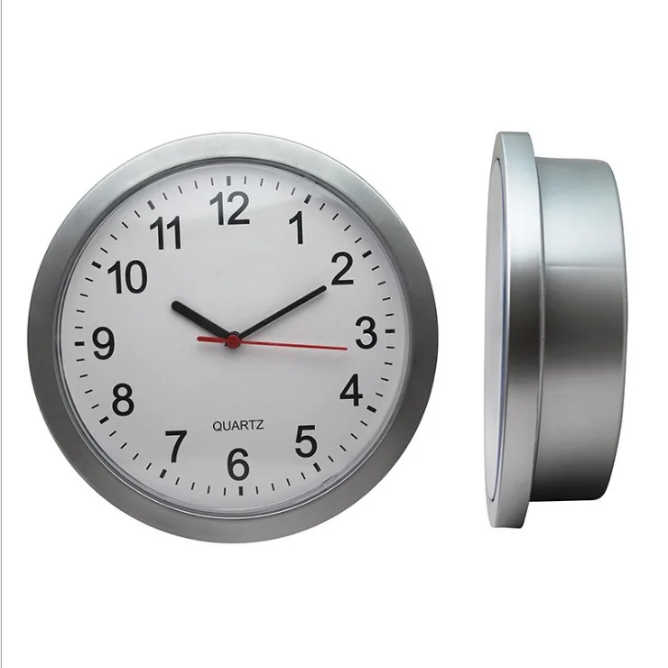 

Hidden Wall Secret Jewelry Security Money Cash Safe Clock, Hidden Safe Storge Wall Clock, White