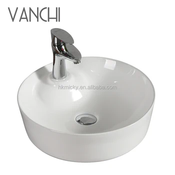 round wash hand basin