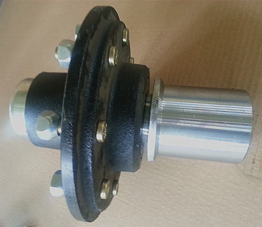 trailer spindle and hub