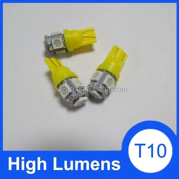 new design hot sale car led auto bulb t10 5w5 with low price