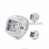 wholesale digital watch ring square dial men and women watch finger ring stainless steel