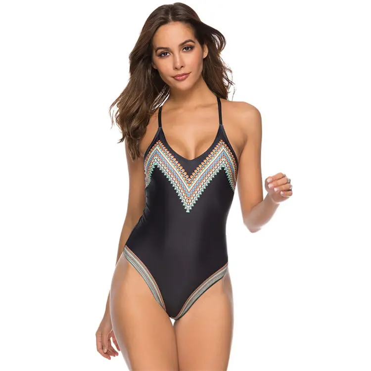 

2019 Hot Swimwear Fashion Show Sexy One Piece Bikini Swimsuit