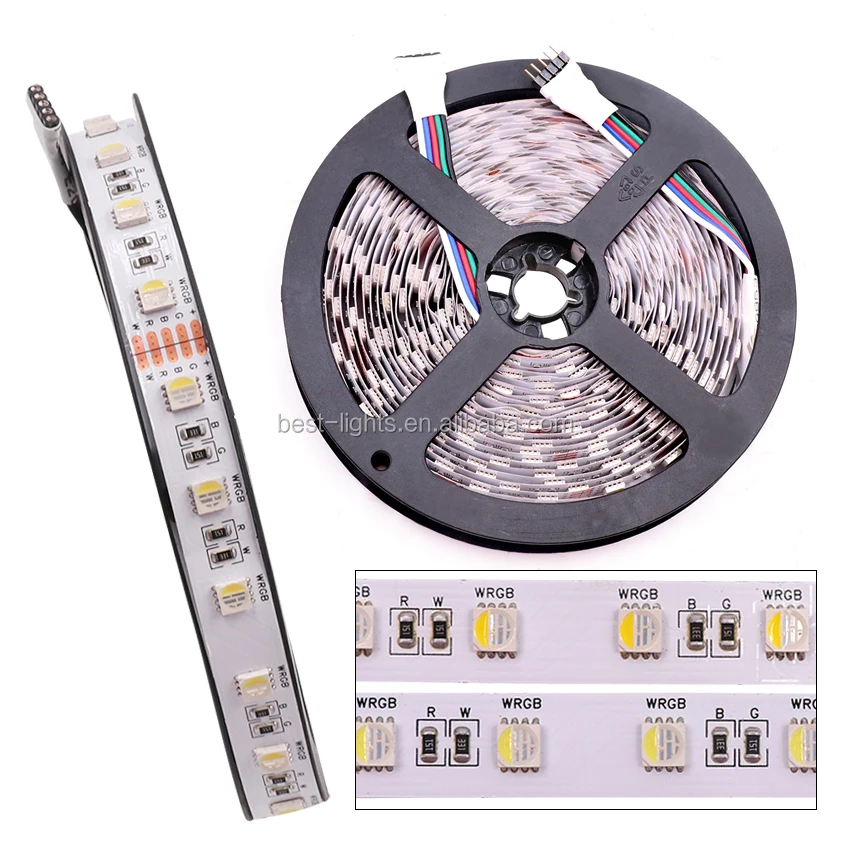 24v Rgbw Flexible Led Strip 5050 60leds 4 Color In One Chip Rgbw Rgb Cct Led Strip 24v Buy 24v 