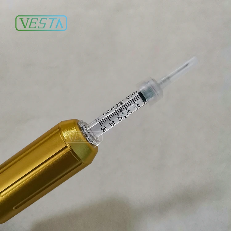 5ml size adjustable hyaluronic injection pen anti - aging