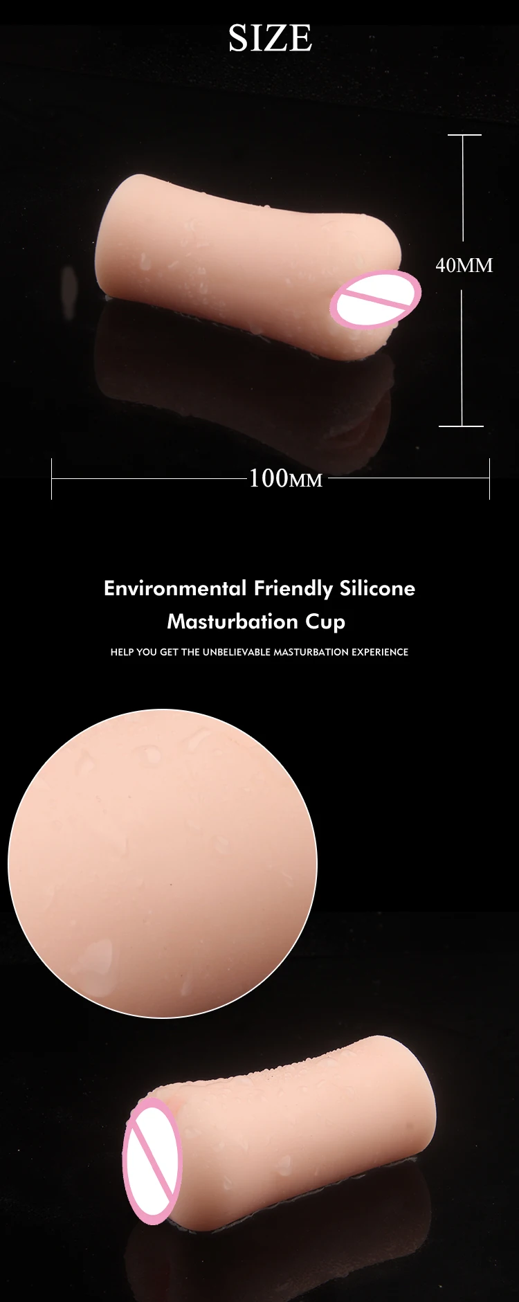 No Smell TPE  Realistic Butt Masturbator 3D Plastic Asia Sex Girl Pussy Soft Rubber Ass