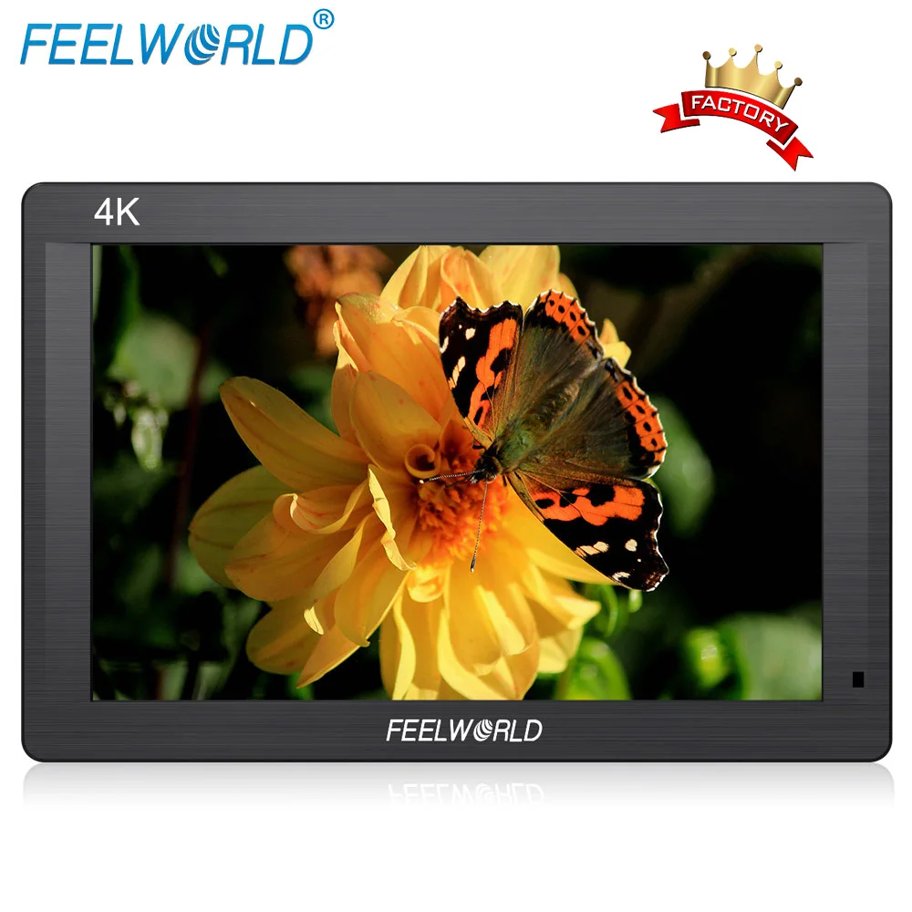 

FEELWORLD 7 inch 4k small lcd monitor video dslr rig