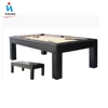 2 in 1 Pool Table With Billiard Dining Table For Sale