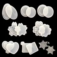 

multi shaped oval round square silicone shaker mold