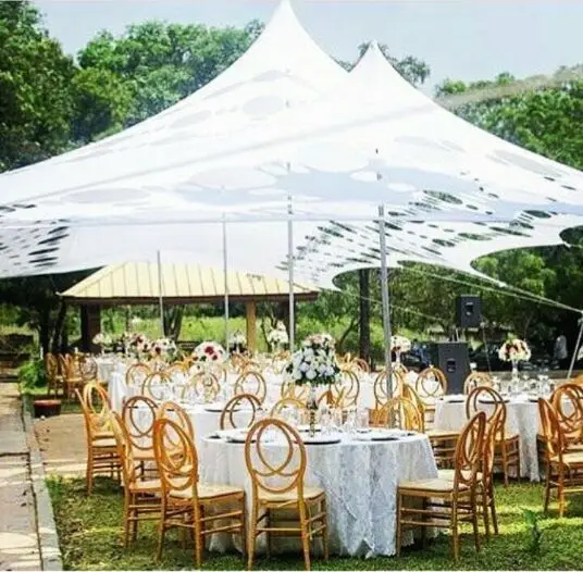 Stretch Holes Tents Used For Beach Wedding And Decoration Lining